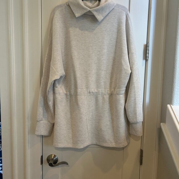 *NEW* Varley Freya Sweatshirt in ivory marl - XL - Picture 4 of 11